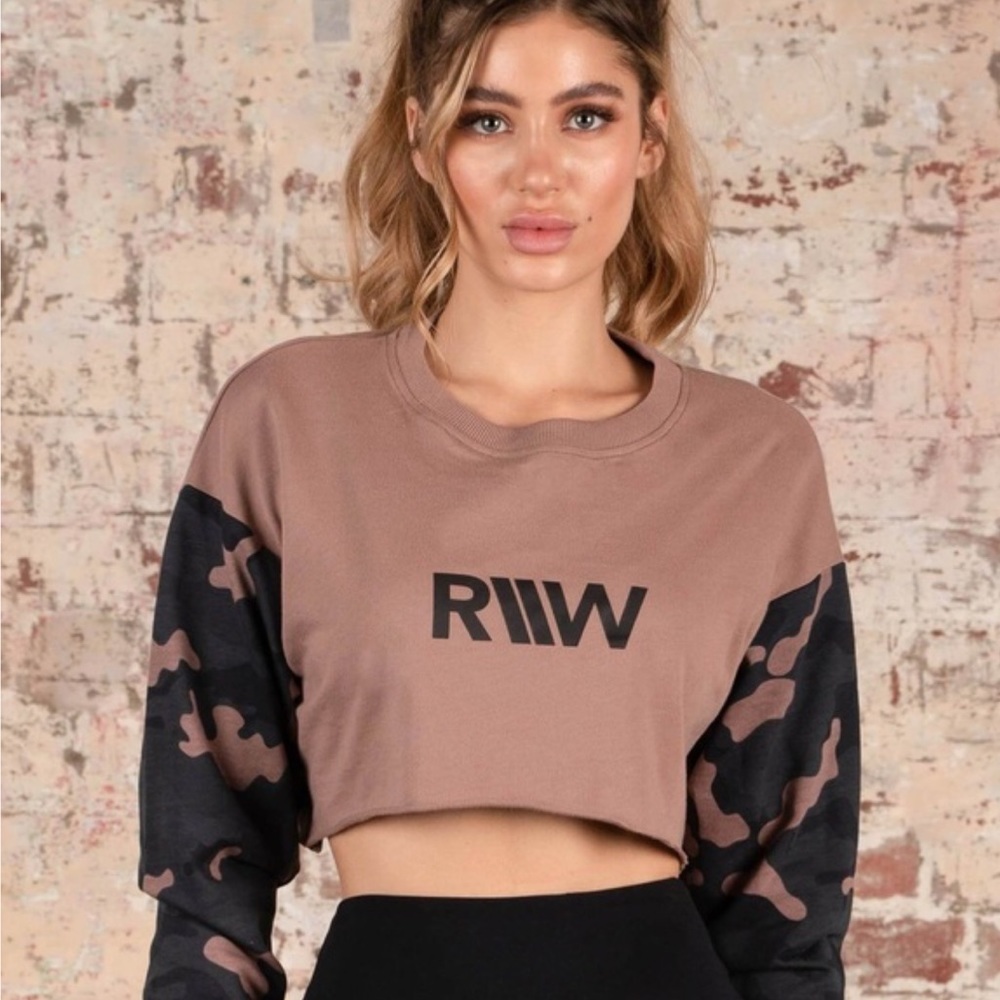 RyderWear Camp Cropped Sweatshirt